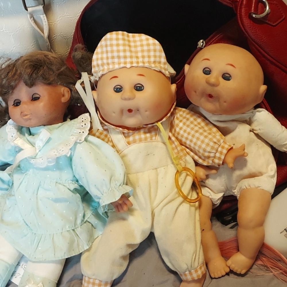 Cabbage patch dolls two and boots FRYE SIZE 6-1/2